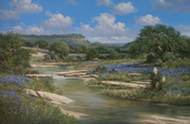 George Kovach 1848 "Hill Country Falls"