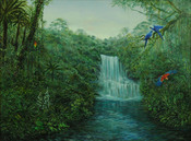 Heinz Stoecker HS164 "Jungle Scene Parrots"