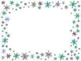 snowflaked animated gif border