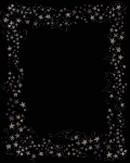 twinkling stars in the night sky animated gif border from catsclps.com