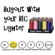 BIC lighters belong in your bugout bag