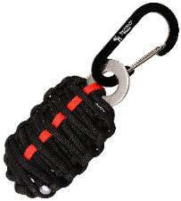Paracord carabiner grenade
