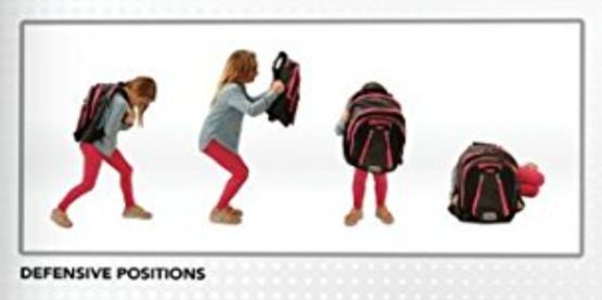 Backpack defense positions