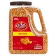 Popcorn kernals in a convenient container for prepping