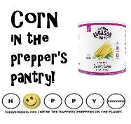 Stockpile corn in the prepper's pantry