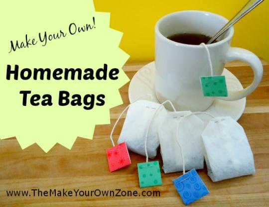 How to make your own tea bags