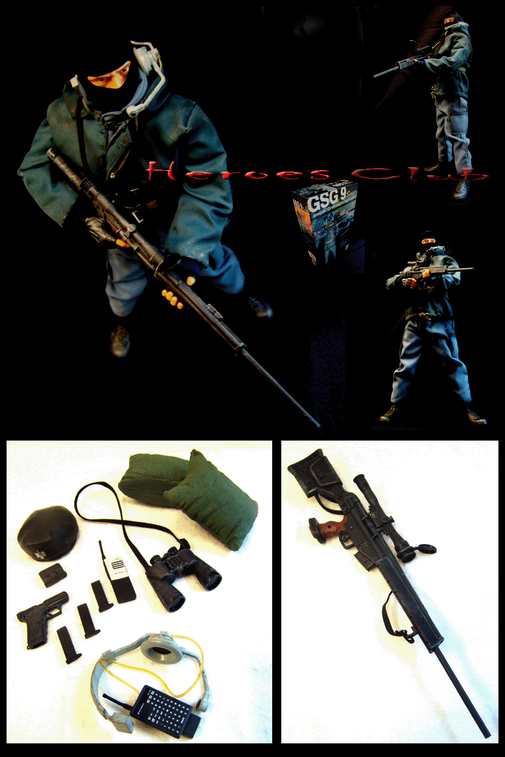 ドラゴン社 GSG9 SNIPER 1/6 フィギュア Hot SWAT Sniper 12