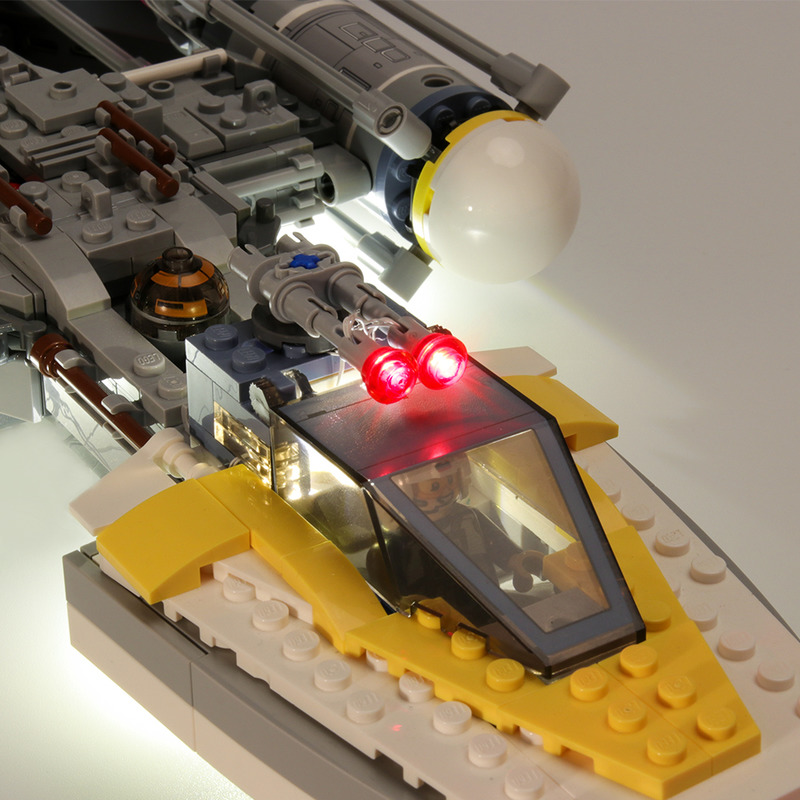 Light Kit For Star Wars Y-Wing Starfighter LED Lighting Set 75172