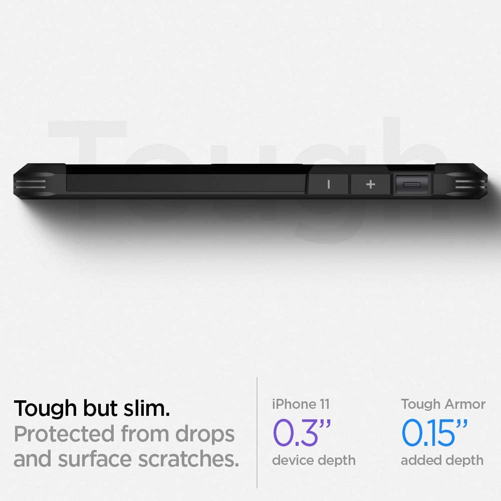 Spigen Tough Armor Designed for Apple iPhone 11 Case (2019) - XP Black