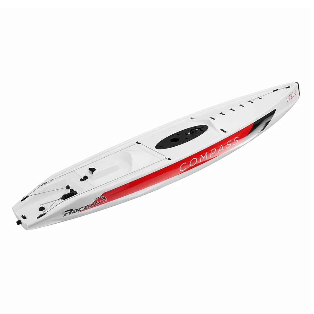 Unpowered Sailboat RC Scale Model, 2.4Ghz 2-Channel Remote Control Sailboat RC Sailing Boat,  Ready to Run RG65 Class Competition RC Boat, RTR for Beginners, Adults. Volantexrc 791-1.