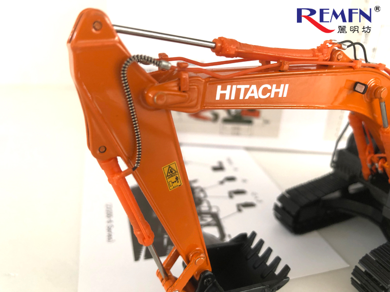 1:50 Scale Diecast Hitachi Construction ZAXIS-6 Series Scale Model Excavator, Hitachi ZH200 Hybrid Excavator Die-cast Scale Model.