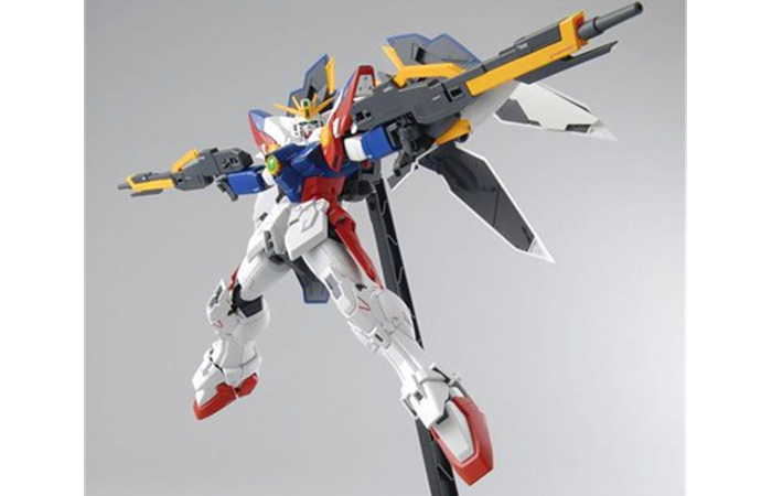 Bandai Gundam Gunpla MG Plastic 1/100 Scale Model Kit EW Wing Gundam Proto Zero.