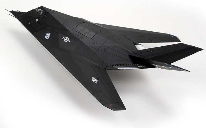 1/48 Scale Modern Military Aircraft Model, US Air Force F-117 Fighter Diecast Model.