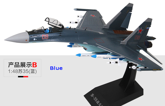 Details about   1/48 Scale SU-35B #08 Alloy Airplane Military Fighter Aircraft Airplanes Toys 