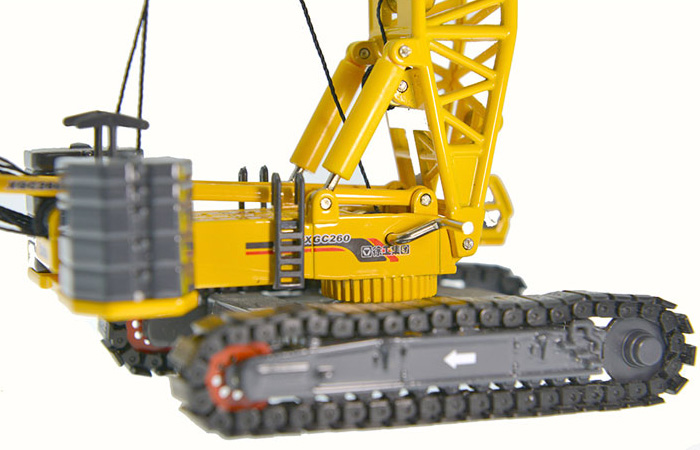 1/120 Scale Model XCMG XGC260 Crawler Crane, Engineering Machinery Diecast Model.