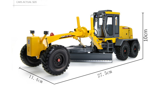 1/35 Scale Model XCMG GR215 Grader Diecast Model, Zinc Alloy Model Toy.