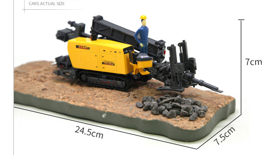 1/35 Scale Model XCMG XZ320 Horizontal Directional Drilling Construction equipment Diecast Model
