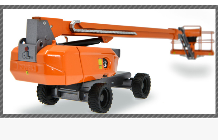 1/40 Scale Model Dingli GTBZ24S BOOM LIFT, Construction Machinery Diecast Model.