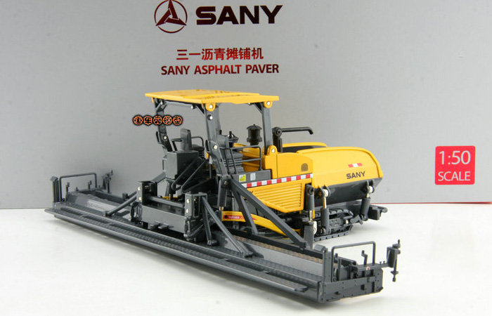 1:50 SANY ASPHALT-PAVER Engineering Vehicle Diecast Models Collection