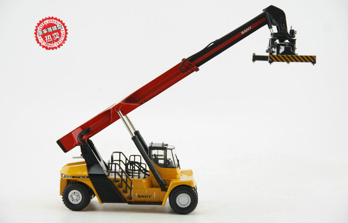 EMPTY CONTAINER CRANE STACKER metal diecast 1/50?1/55【BLUE yellow】 KDW SANY 