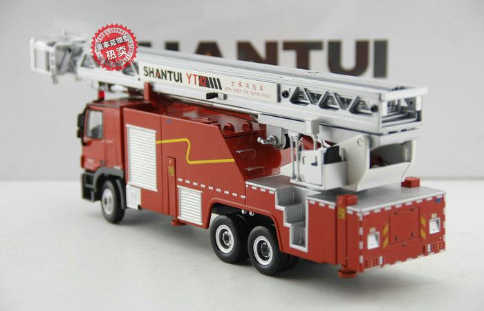1/50 Ladder truck Scale Model, Shantui YT42 Benz ACTRO Aerial ladder Fighting Vehicl Original Diecast Model truck, Ladder Fire truck Toy
.