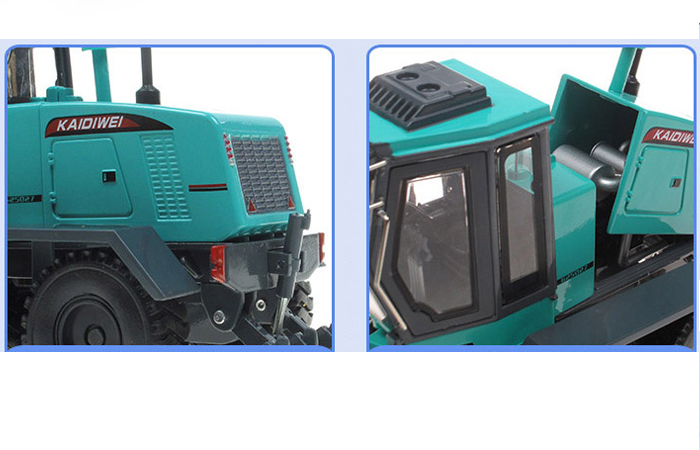1/35 Scale Model Grader, Grader Machine Diecast Model.Engineering Equipment Toy.