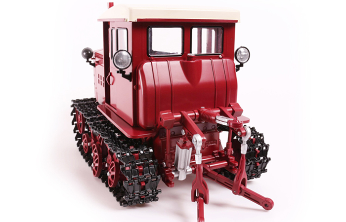 1/12 Chine Dongfanghong 54 chenilles tracteur Diecast Models Collection Limitée 