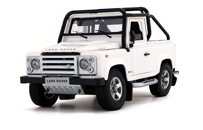 1/18 Scale Model Car Truck, Land-Rover Defender SVX Zinc Alloy Diecast Model.