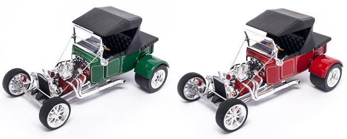 1/18 Scale Model Car Lucky-Diecast 92829, 1923 FORD T-BUCKET (TOP UP) Diecast Model Car.