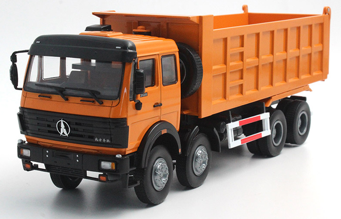 11/36 Scale North-Benz V3 Cargo Truck Diecast Model, Truck Models, Heavy-Duty Truck Model, Truck Toy, Dump Truck Model.