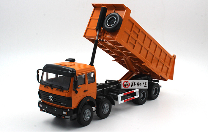 11/36 Scale North-Benz V3 Cargo Truck Diecast Model, Truck Models, Heavy-Duty Truck Model, Truck Toy, Dump Truck Model.