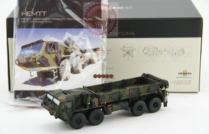 Oshkosh HEMTT M985 A2 Diecast Model, Scale Model, military models, oshkosh military trucks, oshkosh military vehicles, heavy truck, tactical trucks.
