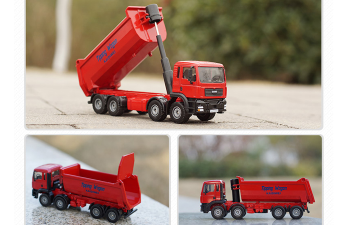 1/50 Scale Model Truck, Dump Truck Diecast Model. Truck Toy. Metal Truck Toy.