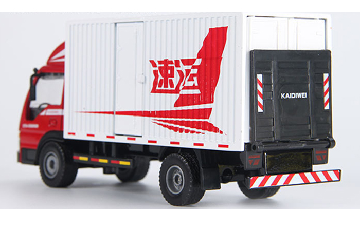 1/50 Scale Van Truck Diecast Model, Toy Truck.