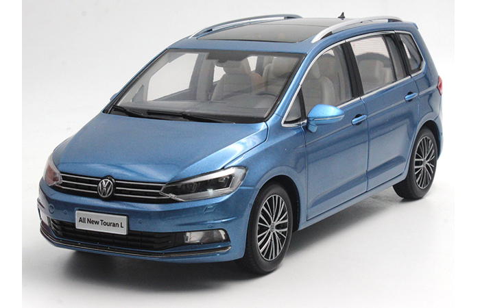 1/18 Scale Model Volkswagen NEW TOURAN L 2016 Original Diecast Model Car, metal Scale model car, Gifts, toys, collectibles, Display Model, Static Model.