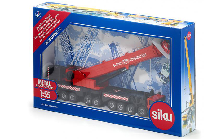 Assorted Color Crane - Super Series Siku Siku Mega Lifter 4311 Miniature 