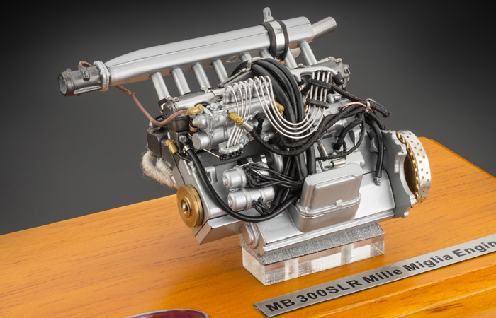 1/18 Scale CMC M-120 MB 300SLR Mille Miglia Engine 1955 Die-Cast Scale Model.