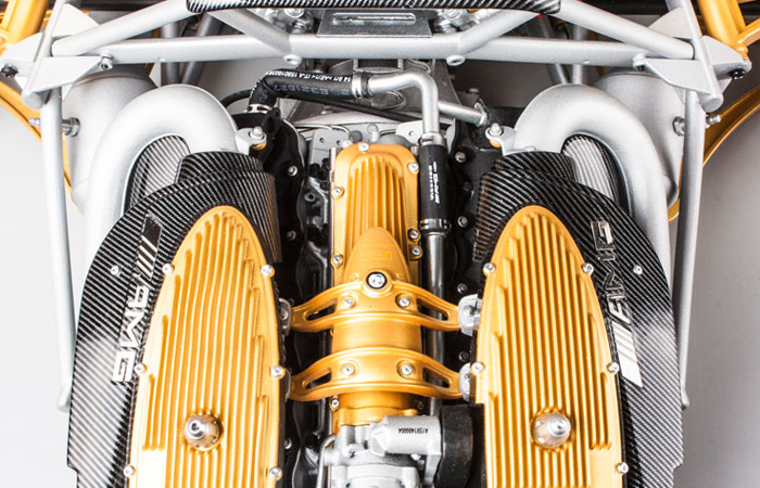 Fronti-Art Pagani Huayra Engine Display Diecast 1/6 Scale Model.