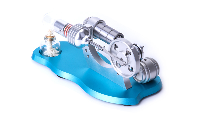 Engine Model, Stirling Engine With Generator, Fun toys, Educational toys.