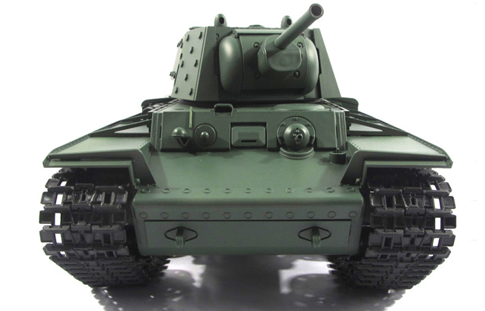 HENG-LONG Toys 3878 RC Scale Model Tank, World War II Soviet Union (Russia) KV-1'S Ehkranami Remote Control Tank.