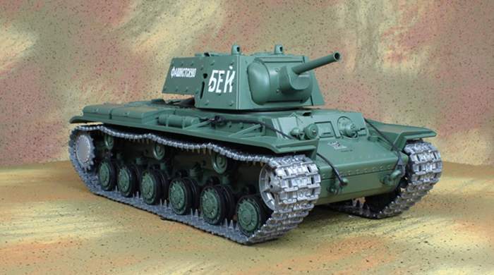 HENG-LONG Toys RC Tank 3878, World War IIRUSSIA Soviet KV-1'S Tank 1/16 Scale Model Remote control Tank, Airsoft tank, military vehicles, radio control battle tank.