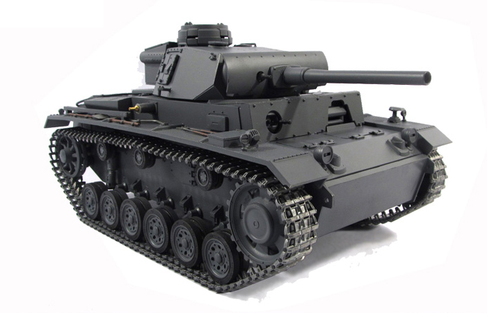Mato Toys Full Metal RC Tank, Mato 1223-G World War II Germany Panzer III RC Metal Tank.