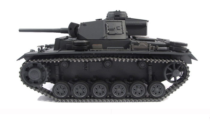 Mato Toys Full Metal RC Tank, Mato 1223-G World War II Germany Panzer III RC Metal Tank.