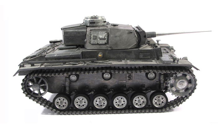 Mato Toys Full Metal RC Tank, Mato 1223-M World War II Germany Panzer III RC Metal Tank.