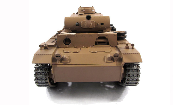 Mato Toys Full Metal RC Tank, Mato 1223-Y World War II Germany Panzer III RC Metal Tank.
