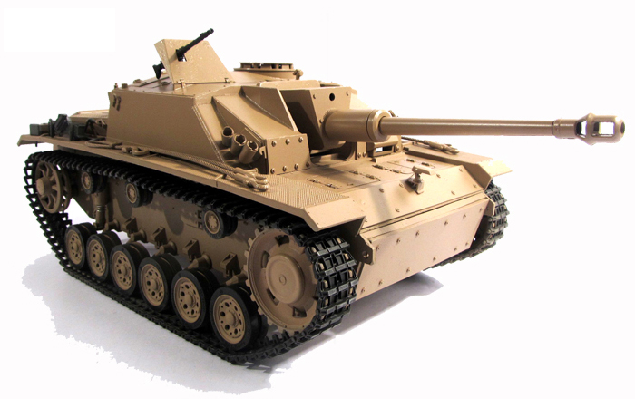 Mato Toys Full Metal RC Tank, Mato 1226-Y World War II Germany Stug III RC Metal Tank.