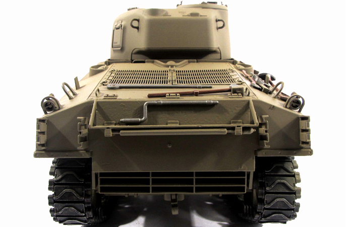 Mato Toys Full Metal RC Tank, Mato 1230-A World War II USA M4A3(75)W Sherman RC Metal Tank.