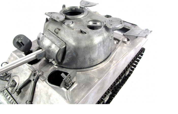 Machine Gun With LED Light MT176 Mato 1/16 M4 Sherman RC Tank Metal Hull