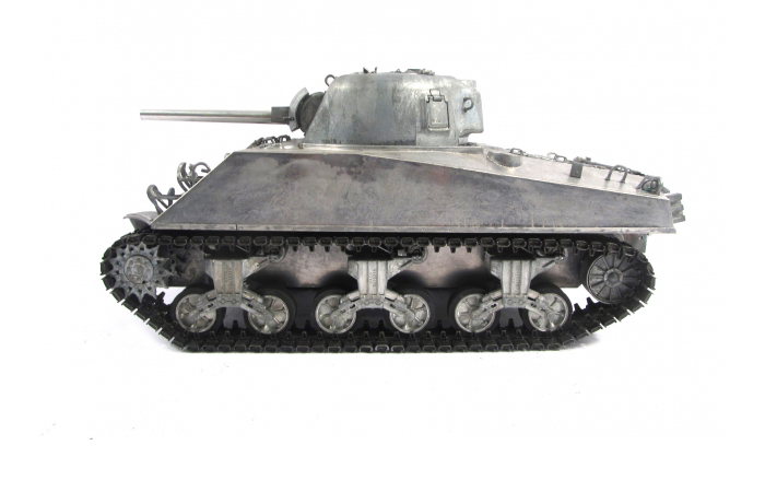 W Sherman Tank Mato Metal Turret Recoil Barrel For 1/16 RC HL 3898-1 M4A3 75 
