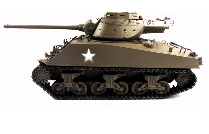 Mato Toys Full Metal RC Tank, Mato 1231-A World War II America M36B1 Tank Destroyer RC Metal Tank.